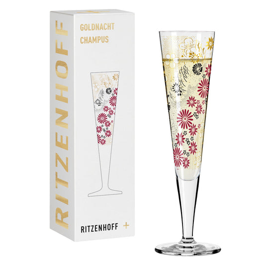 Ritzenhoff 1071024 Champagnerglas #24 GOLDNACHT Kathrin Stockebrand 2022