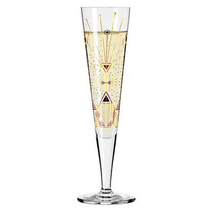 Ritzenhoff 1071025 Champagnerglas #25 GOLDNACHT Werner Bohr 2022