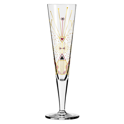 Ritzenhoff 1071025 Champagnerglas #25 GOLDNACHT Werner Bohr 2022