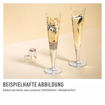 Ritzenhoff 1071026 Champagnerglas #26 GOLDNACHT Werner Bohr 2022