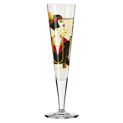 Ritzenhoff 1071027 Champagnerglas #27 GOLDNACHT Samy Halim 2022