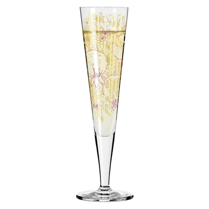 Ritzenhoff 1071031 Champagnerglas #31 GOLDNACHT Maggie Enterrios 2023 in Geschenkbox
