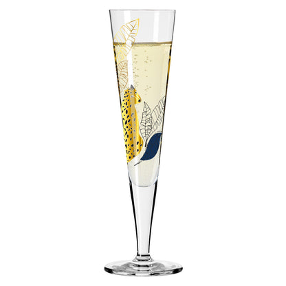Ritzenhoff 1071033 Champagnerglas #33 GOLDNACHT Concetta Lorenzo 2023 in Geschenkbox