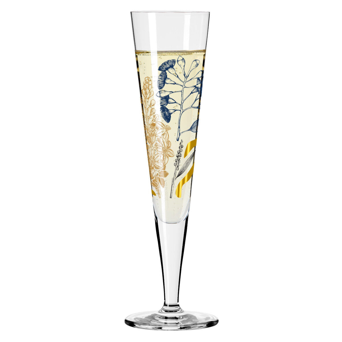 Ritzenhoff 1071034 Champagnerglas #34 GOLDNACHT Concetta Lorenzo 2023 in Geschenkbox