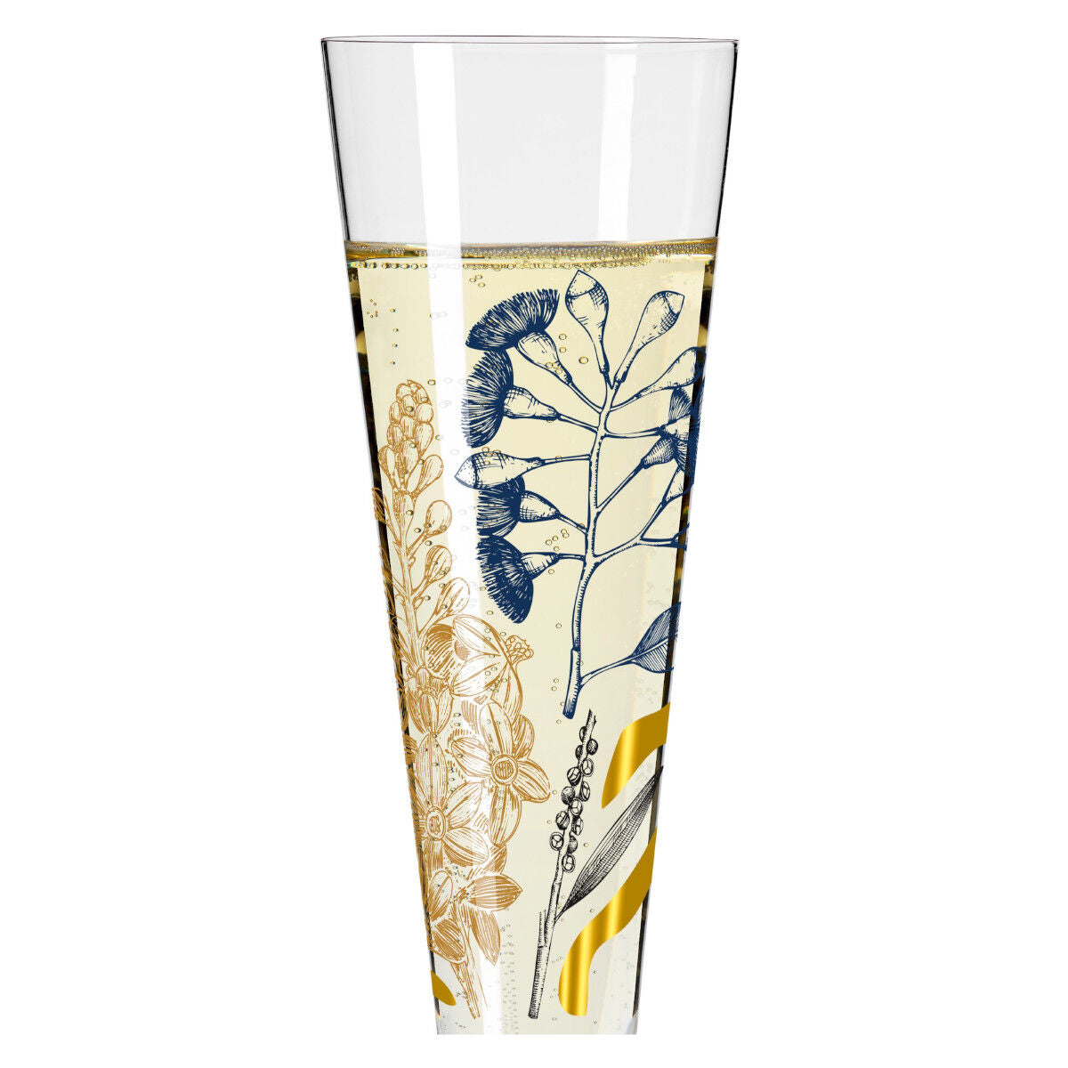 Ritzenhoff 1071034 Champagnerglas #34 GOLDNACHT Concetta Lorenzo 2023 in Geschenkbox