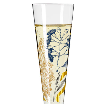 Ritzenhoff 1071034 Champagnerglas #34 GOLDNACHT Concetta Lorenzo 2023 in Geschenkbox
