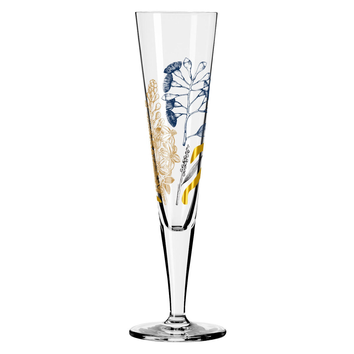 Ritzenhoff 1071034 Champagnerglas #34 GOLDNACHT Concetta Lorenzo 2023 in Geschenkbox