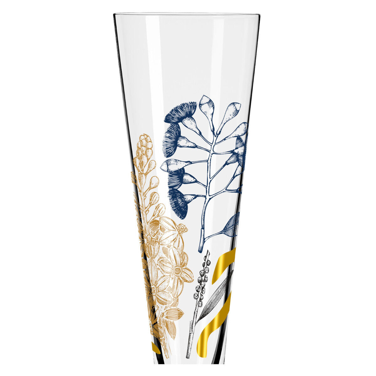 Ritzenhoff 1071034 Champagnerglas #34 GOLDNACHT Concetta Lorenzo 2023 in Geschenkbox
