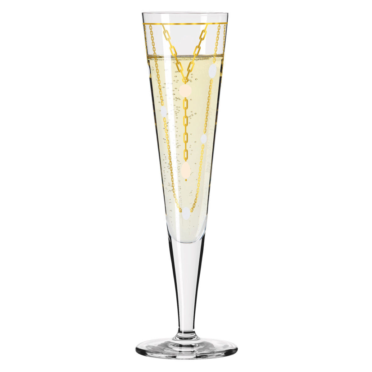 Ritzenhoff 1071039 Champagnerglas #39 GOLDNACHT Champus Nathalie Jean 2024 in Geschenkbox
