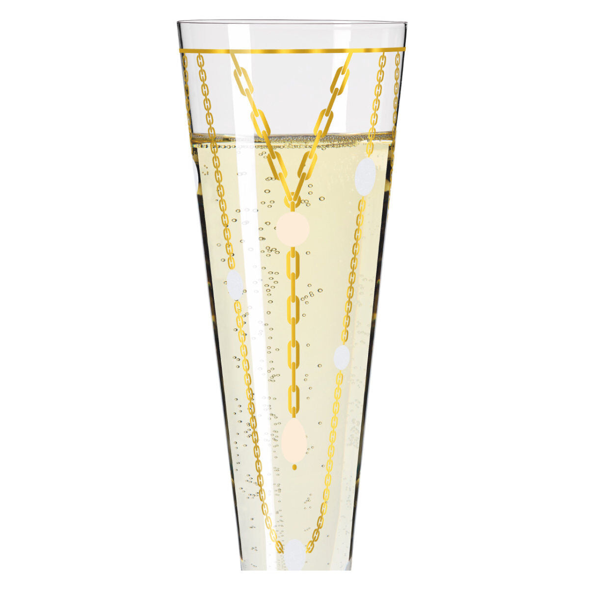 Ritzenhoff 1071039 Champagnerglas #39 GOLDNACHT Champus Nathalie Jean 2024 in Geschenkbox