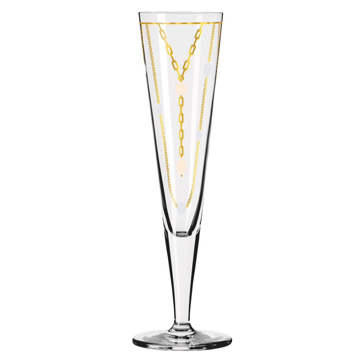Ritzenhoff 1071039 Champagnerglas #39 GOLDNACHT Champus Nathalie Jean 2024 in Geschenkbox