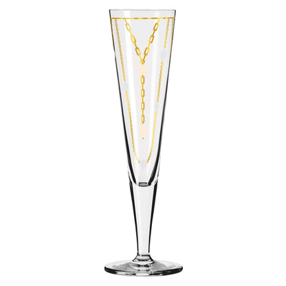 Ritzenhoff 1071039 Champagnerglas #39 GOLDNACHT Champus Nathalie Jean 2024 in Geschenkbox