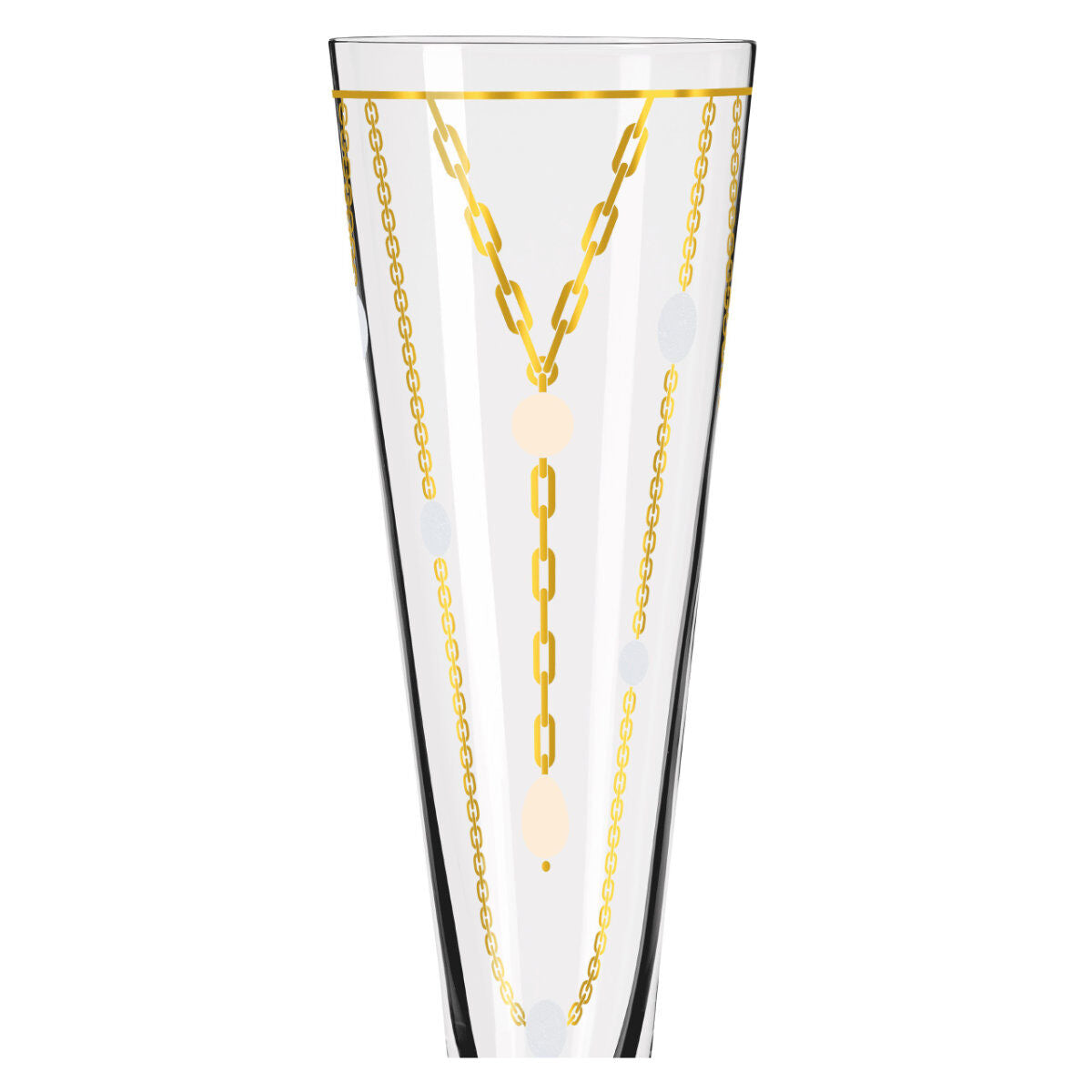 Ritzenhoff 1071039 Champagnerglas #39 GOLDNACHT Champus Nathalie Jean 2024 in Geschenkbox