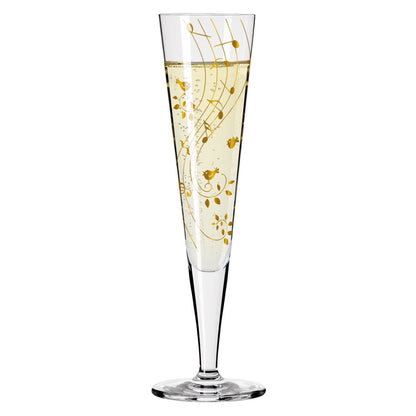Ritzenhoff 1078202 Champagnerglas #2 GOLDNACHT Sibylle Mayer 2013