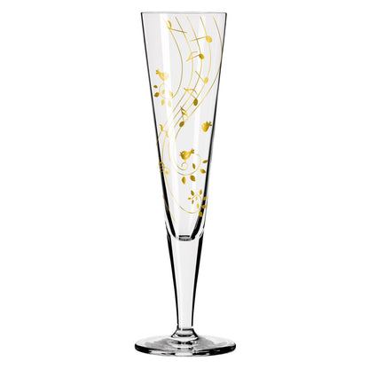 Ritzenhoff 1078202 Champagnerglas #2 GOLDNACHT Sibylle Mayer 2013
