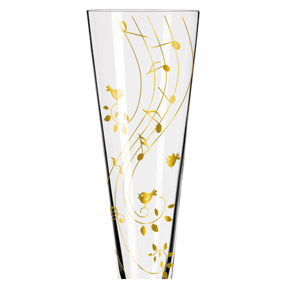 Ritzenhoff 1078202 Champagnerglas #2 GOLDNACHT Sibylle Mayer 2013
