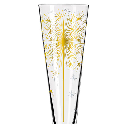Ritzenhoff 1078268 Champagnerglas #5 GOLDNACHT Petra Mohr 2019
