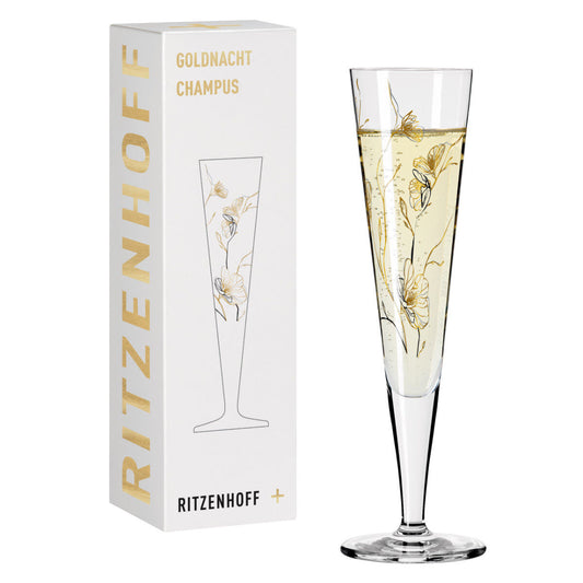 Ritzenhoff 1078277 Champagnerglas #7 GOLDNACHT Marvin Benzoni 2020