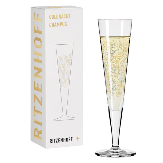 Ritzenhoff 1078279 Champagnerglas #9 GOLDNACHT Lenka Kühnertová 2020