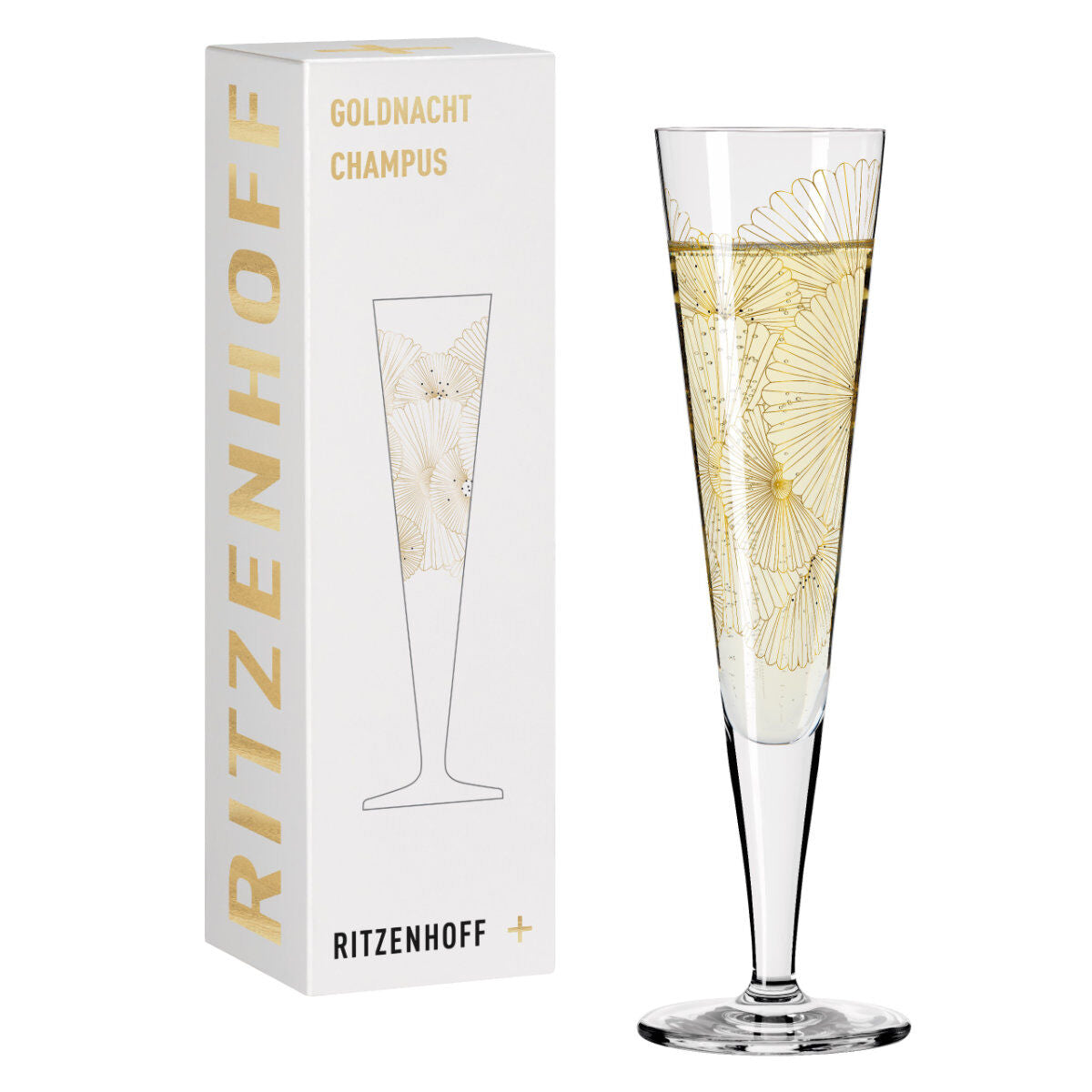 Ritzenhoff 1078280 Champagnerglas #10 GOLDNACHT Lenka Kühnertová 2020