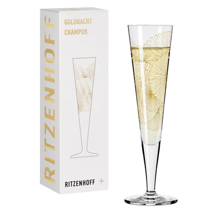 Ritzenhoff 1078280 Champagnerglas #10 GOLDNACHT Lenka Kühnertová 2020