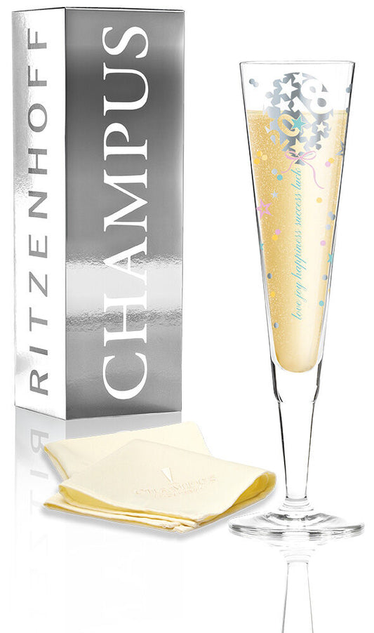 Ritzenhoff CHAMPUS Jahrgangsglas 2018 Kathrin Stockebrand / Champagnerglas / Sektflöte