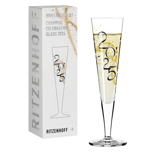 Ritzenhoff 1079015 BRILLANTNACHT Champus Jahrgangsglas 2025 Ana Vasconcelos / Celebration Champagnerglas