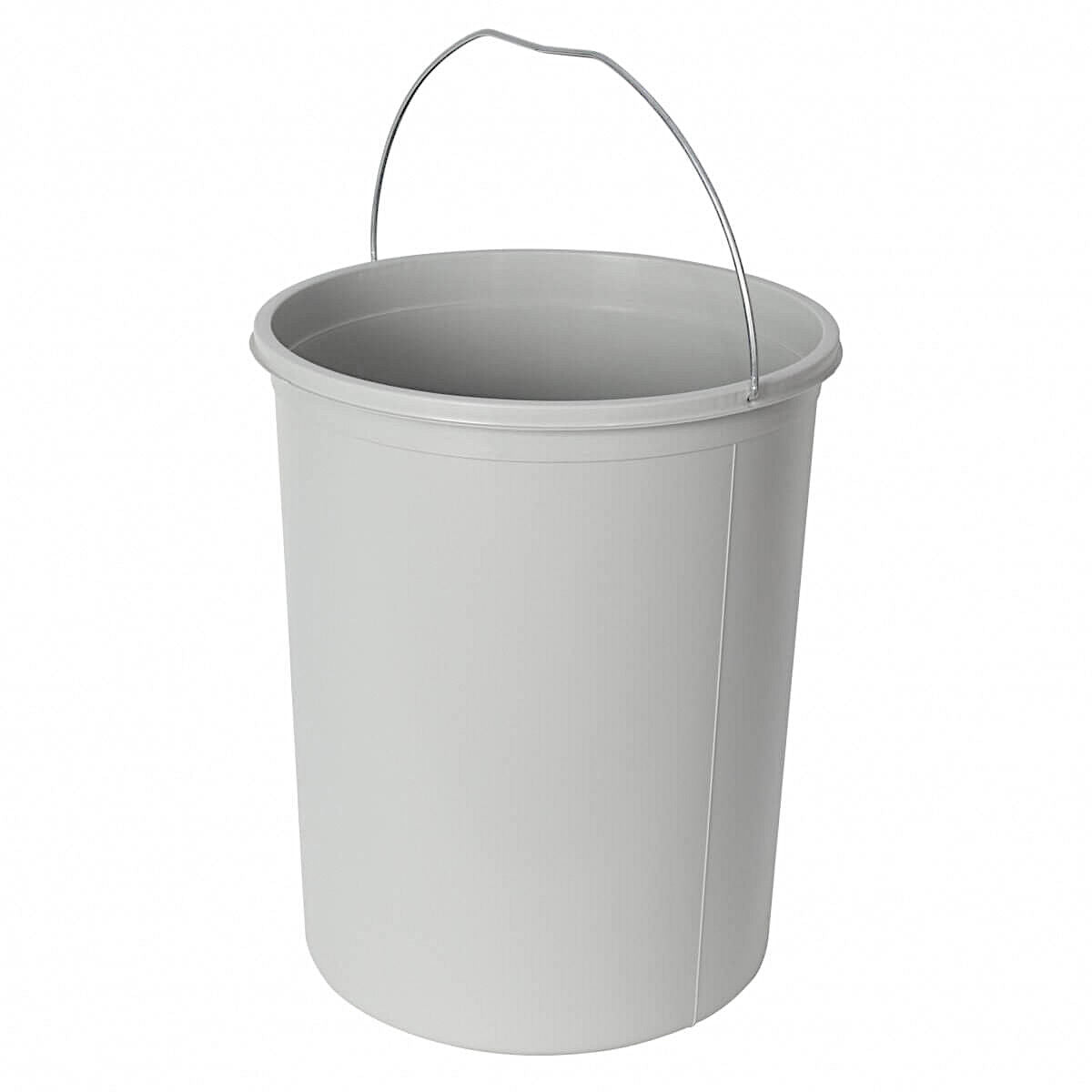 Ersatzeimer 15 L grau für Hailo MONO 15 L / MO Swing 40.1/15 / Eimer / Mülleimer / Abfalleimer / Einsatz