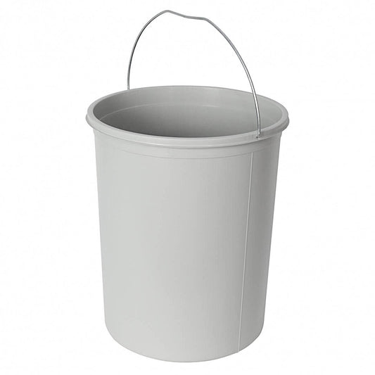 Ersatzeimer 15 L grau für Hailo MONO 15 L / MO Swing 40.1/15 / Eimer / Mülleimer / Abfalleimer / Einsatz
