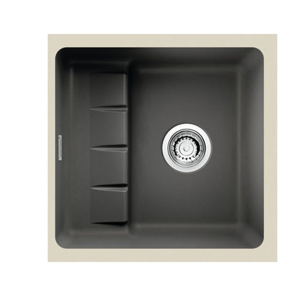 NABER Unterbauspüle PickUP U mit Premium-Drehexzentergarnitur, ab 600 mm Schrankbreite, Keramik – Bild 9