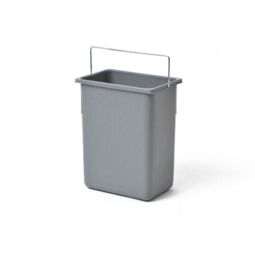 Hailo 109408 Ersatzeimer 8,5 L mit Metallbügel graphitgrau für Tandem-S, Tandem-S-plus, RONDO-2 plus und Rondo-3 plus…