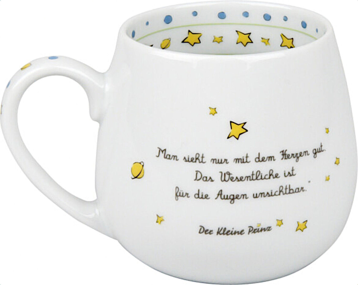10er SET KÖNITZ Kuschelbecher DER KLEINE PRINZ - Geheimnis - 420 ml Porzellan / Motivbecher – Bild 3