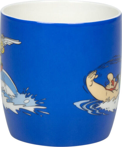 KÖNITZ Becher Asterix Schwimmen - Nager - 400 ml / Asterix & Obelix Motivtasse – Bild 3