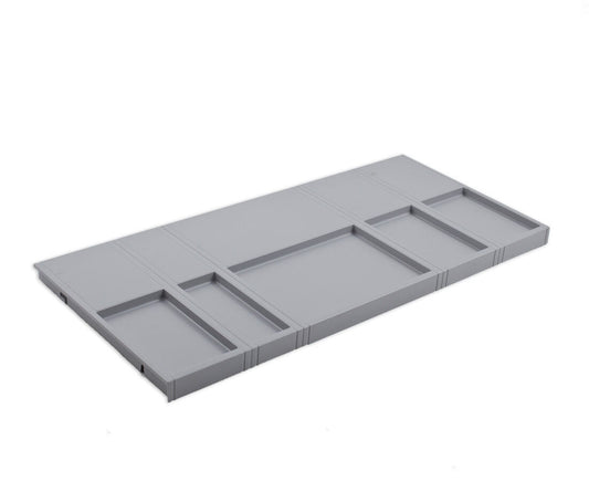 Hailo 1109759 Multideckel 900 signalgrau für Hailo SEPARATO K 90 Abfallsorter