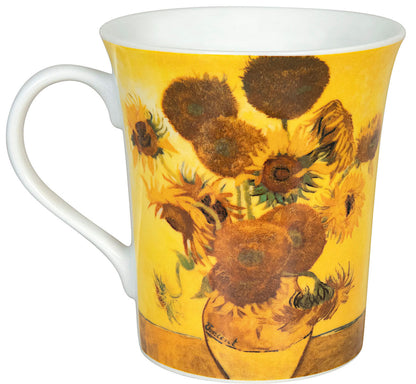KÖNITZ Becher Les Fleurs - Vincent van Gogh 410 ml, Porzellan – Bild 2