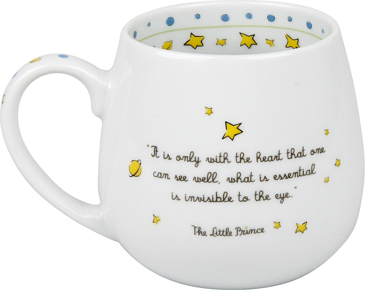 10er SET KÖNITZ Kuschelbecher THE LITTLE PRINCE - Secret - (EN) 420 ml, Porzellan / Motivbecher – Bild 3