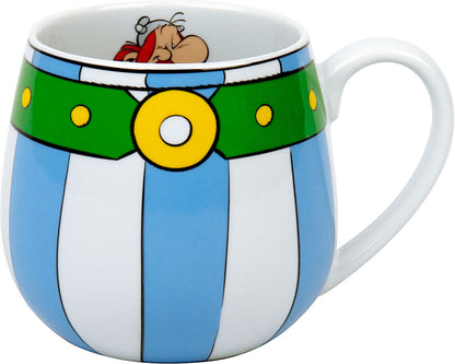 10er SET KÖNITZ Kuschelbecher Asterix - The Men's Belt - 420 ml / Motivtasse – Bild 2
