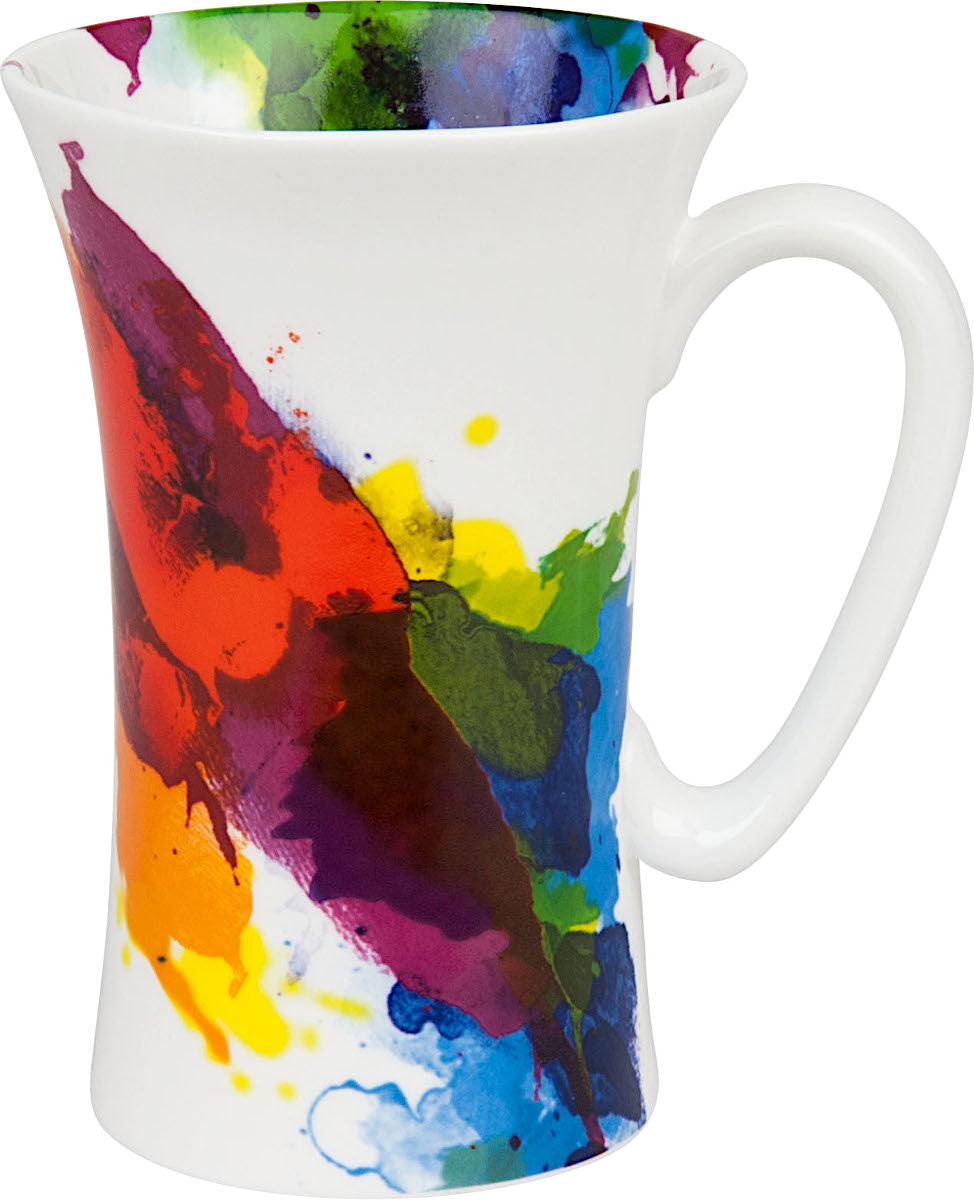 KÖNITZ 1120161694 Becher Mega Mug 630 ml On Colour - FLOW aus Bone China Porzellan
