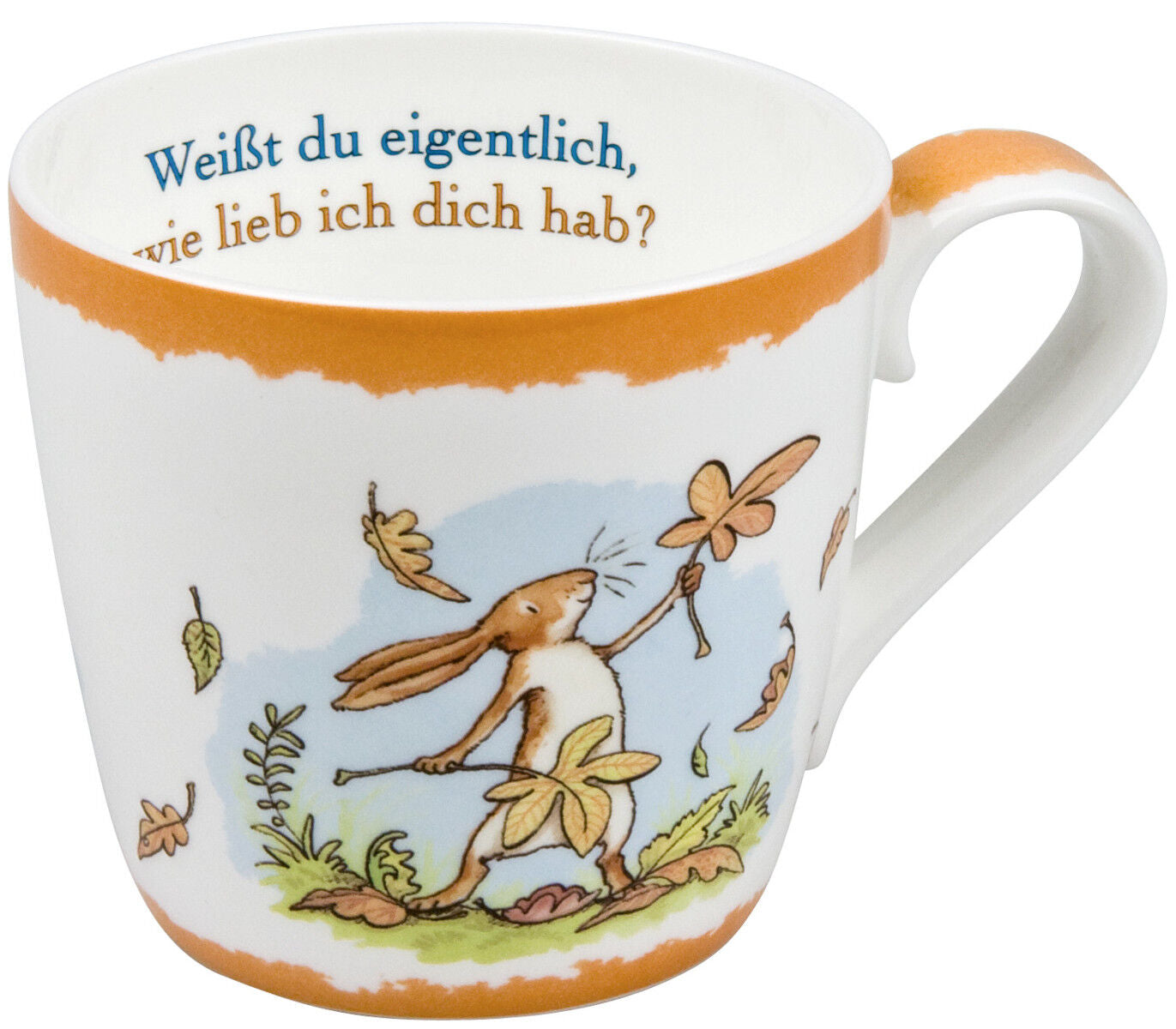 KÖNITZ 1120571533 Becher Weißt du eigentlich... 450 ml 4 Jahreszeiten - HERBST, Bone China