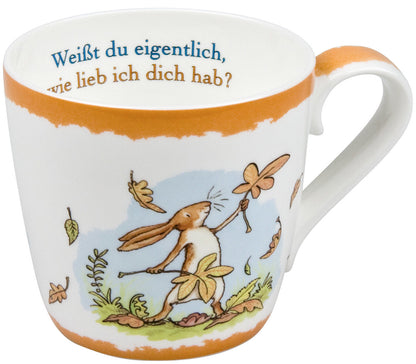 KÖNITZ 1120571533 Becher Weißt du eigentlich... 450 ml 4 Jahreszeiten - HERBST, Bone China