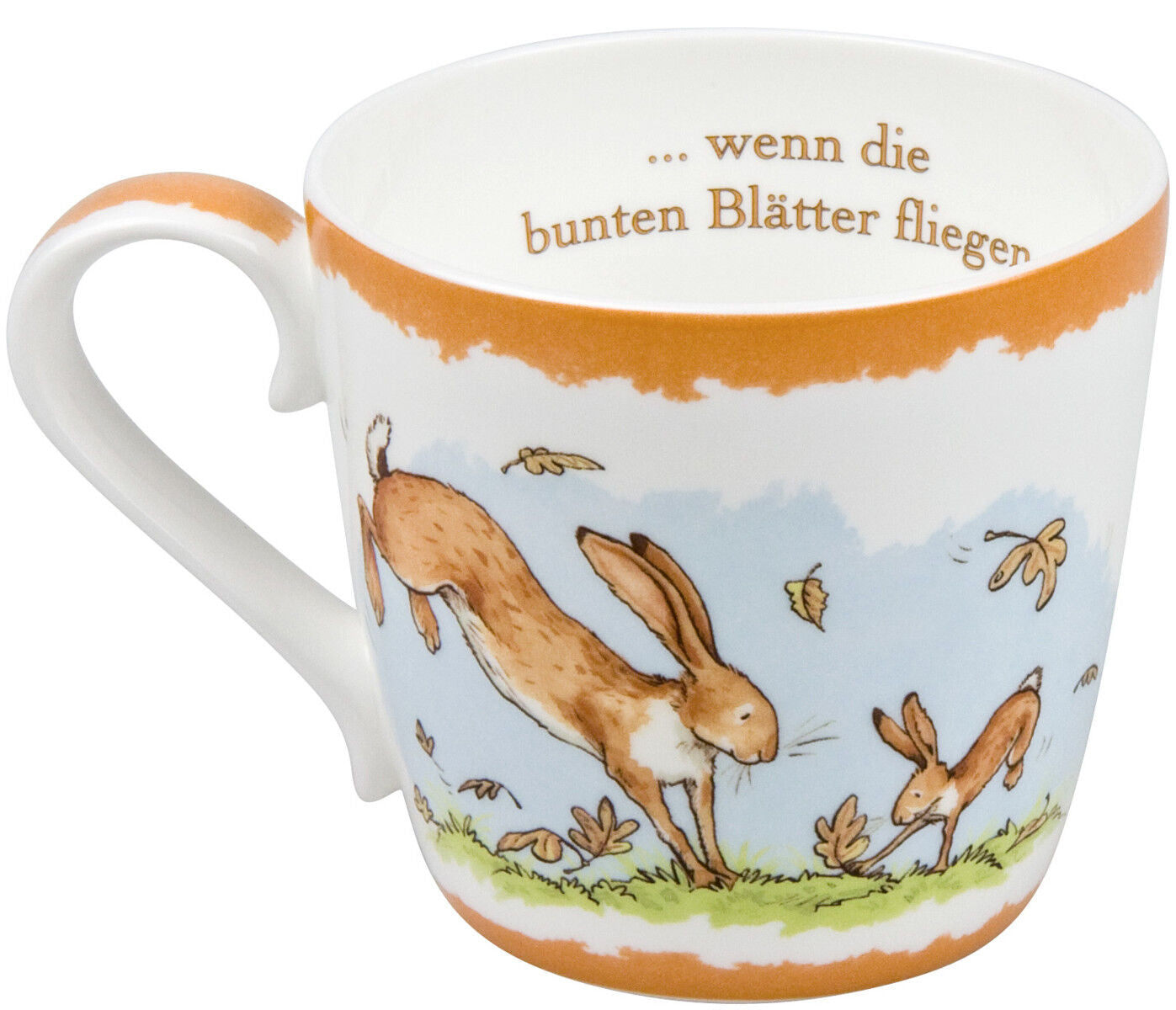 KÖNITZ 1120571533 Becher Weißt du eigentlich... 450 ml 4 Jahreszeiten - HERBST, Bone China – Bild 2