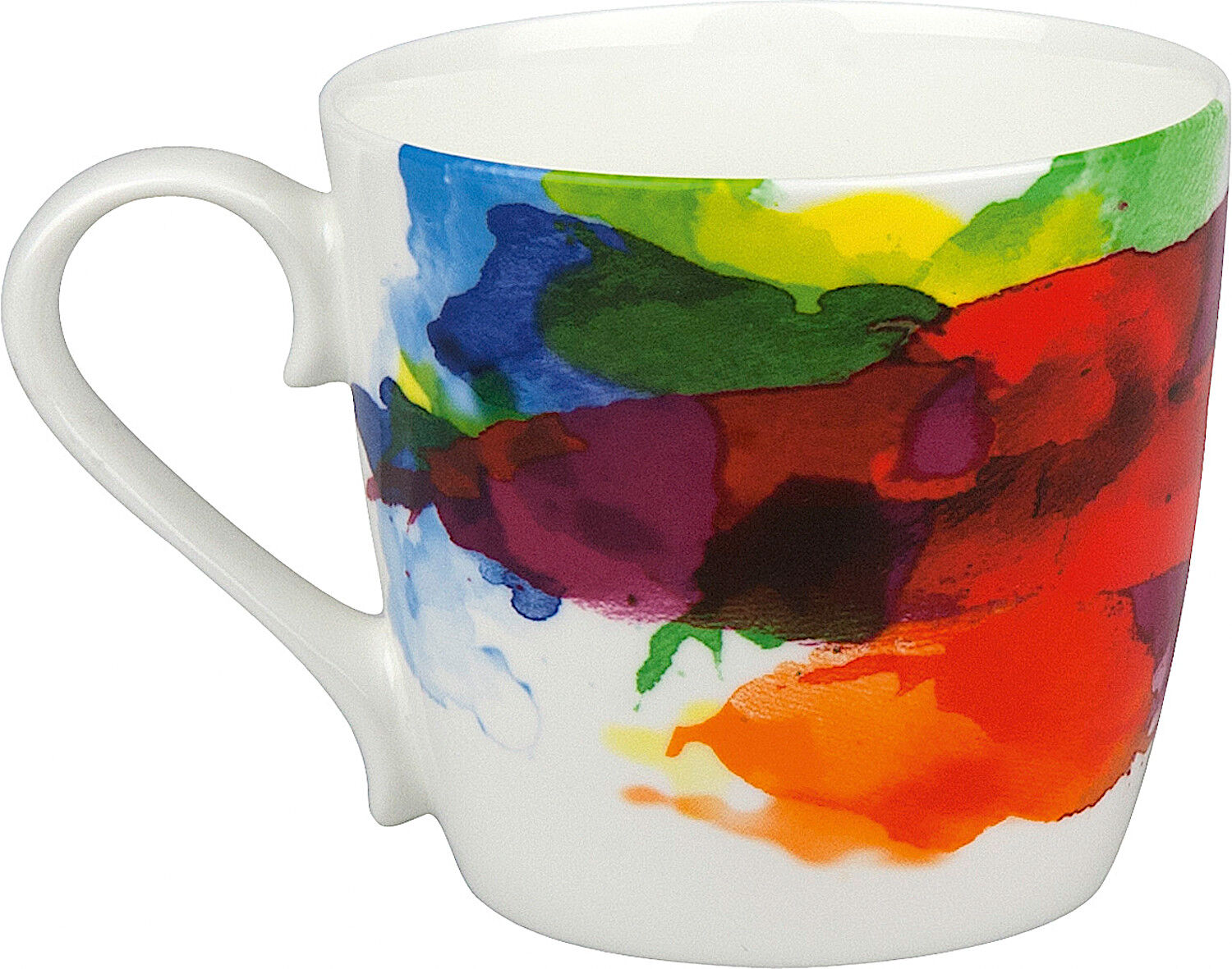 10er SET KÖNITZ 1120571694 Becher 450 ml - On Colour - FLOW aus Bone China Porzellan / Designbecher – Bild 3