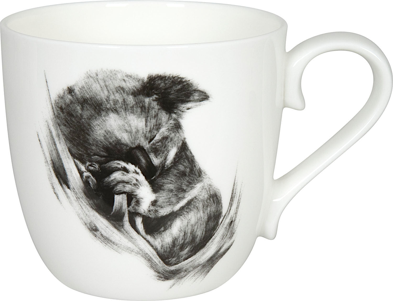 KÖNITZ 1120572618 Becher AMAZING ANIMALS - KOALA - 425 ml aus Bone China Porzellan / Design Vanessa Kahl