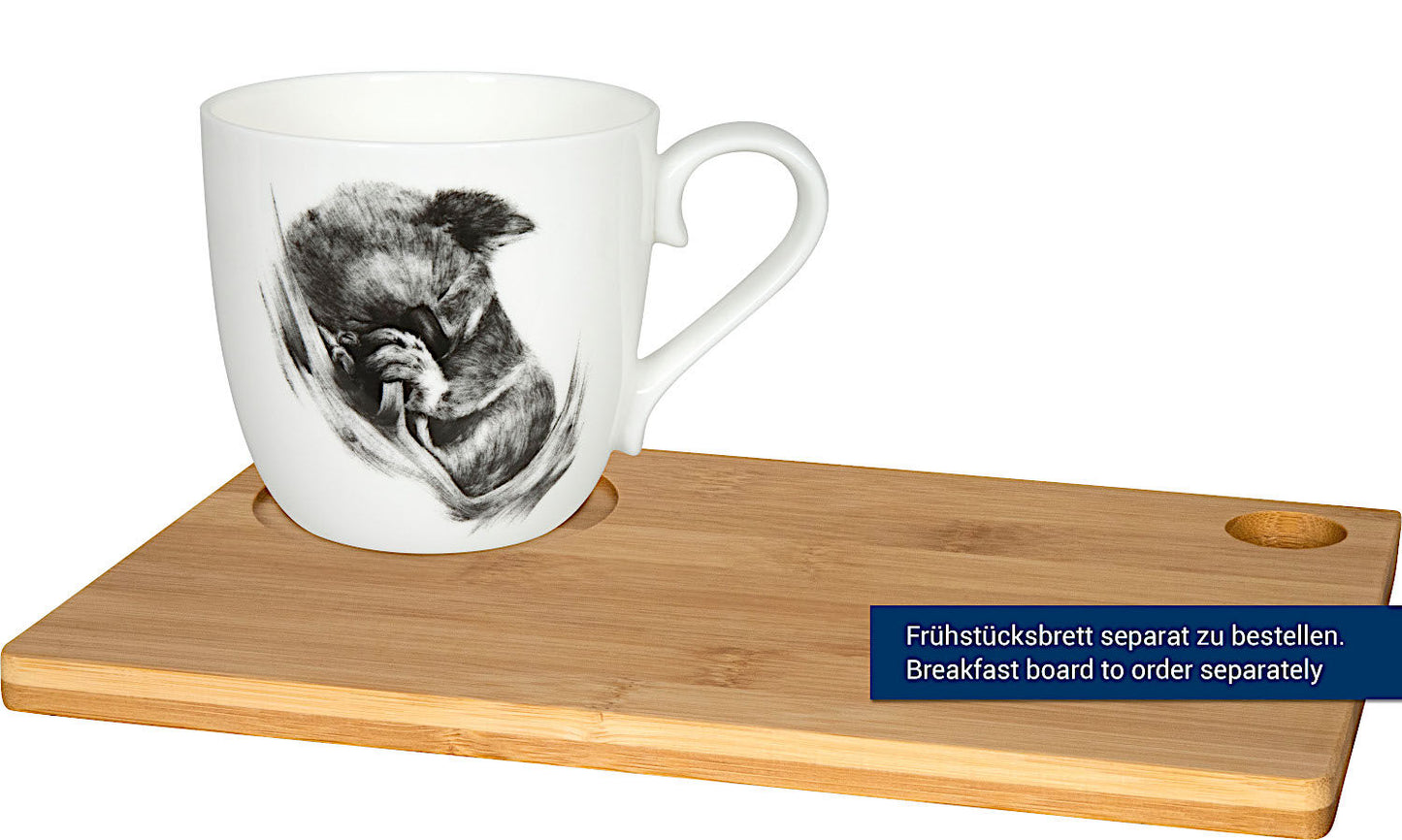 KÖNITZ 1120572618 Becher AMAZING ANIMALS - KOALA - 425 ml aus Bone China Porzellan / Design Vanessa Kahl – Bild 2
