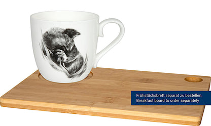 KÖNITZ 1120572618 Becher AMAZING ANIMALS - KOALA - 425 ml aus Bone China Porzellan / Design Vanessa Kahl – Bild 2