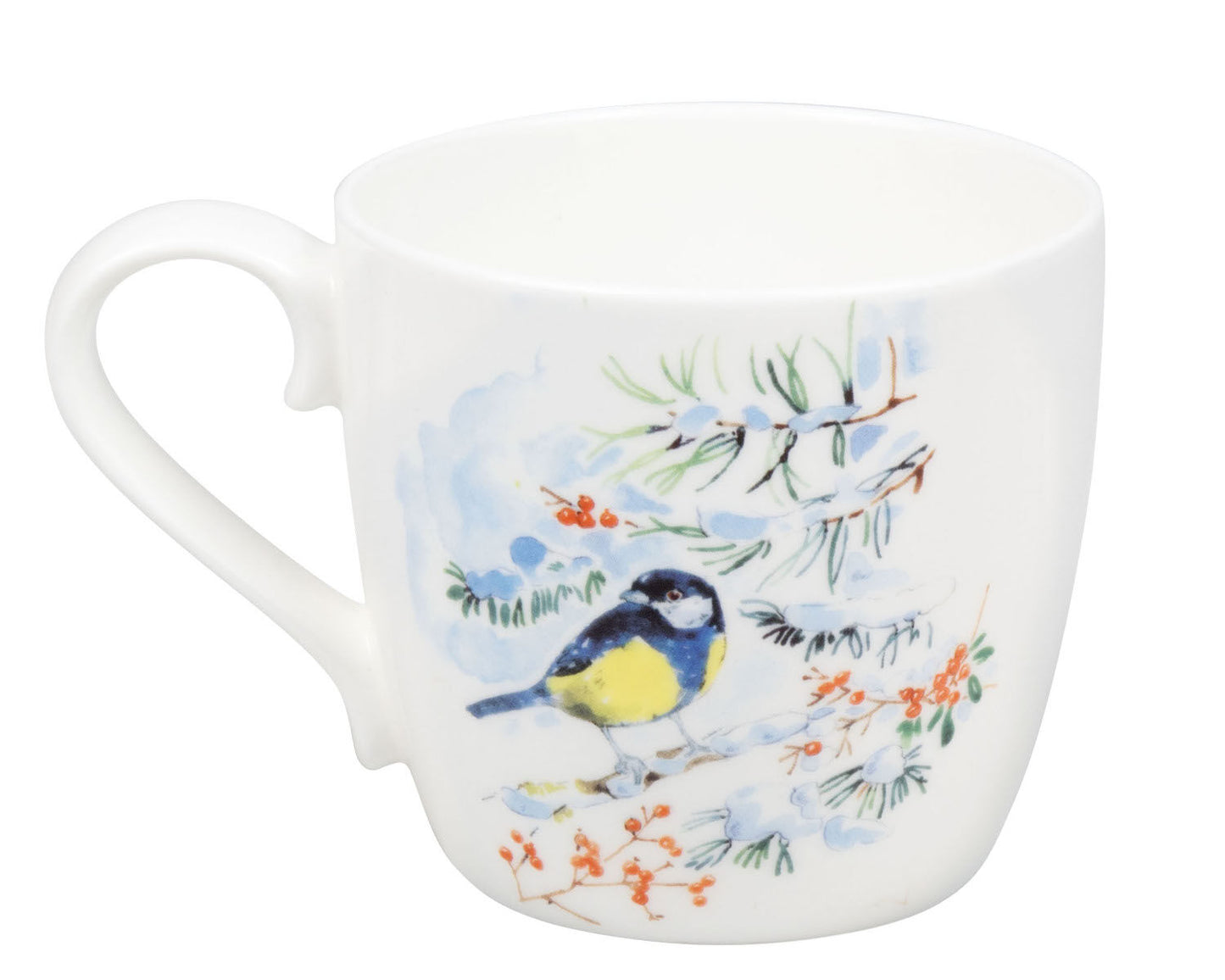 KÖNITZ 1120572781 Becher WINTER ANIMALS - Bird - 450 ml aus Bone China Porzellan Design / Victoria Lowe – Bild 2