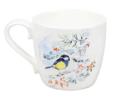 KÖNITZ 1120572781 Becher WINTER ANIMALS - Bird - 450 ml aus Bone China Porzellan Design / Victoria Lowe – Bild 2