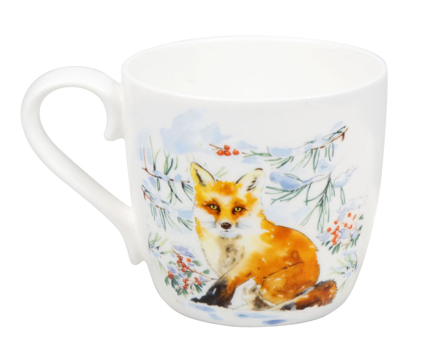 KÖNITZ 1120572783 Becher WINTER ANIMALS - Fox - 450 ml aus Bone China Porzellan Design / Victoria Lowe – Bild 2