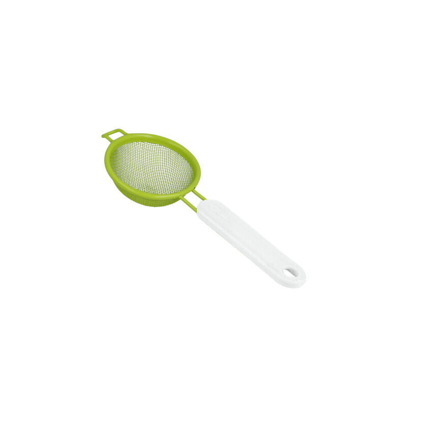 10er SET METALTEX 112507067 Sieb 7 cm antihaft grün, Griff weiß