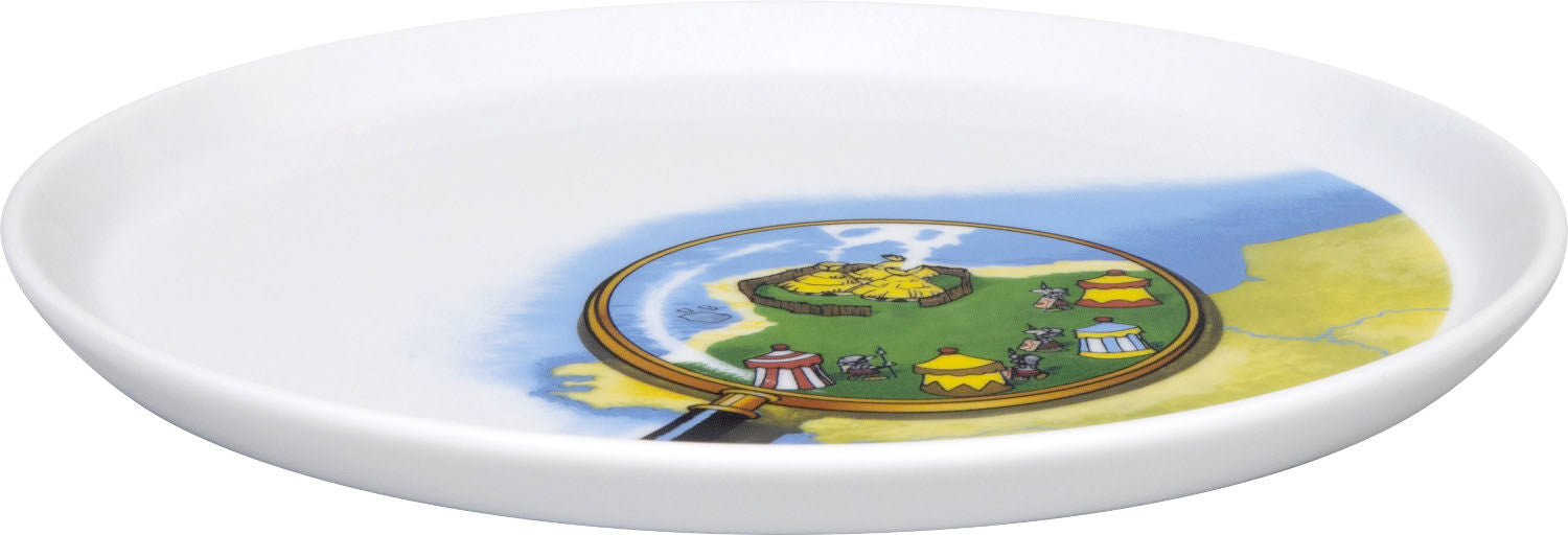 10er SET KÖNITZ Teller Coup Ø 20 cm ASTERIX - DORF - mit dezentralem Motiv / Motivteller – Bild 3